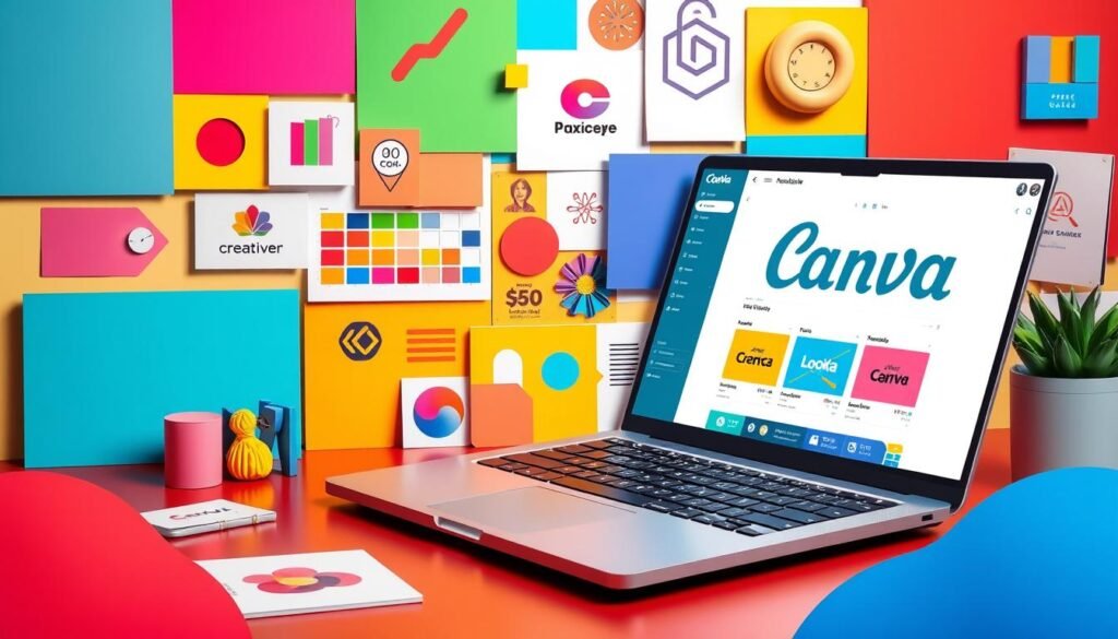 AI tools for visual branding with Canva and Looka