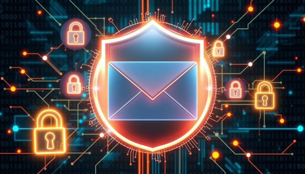 Email encryption for secure communication