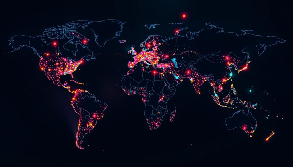 NordVPN global reach and server locations